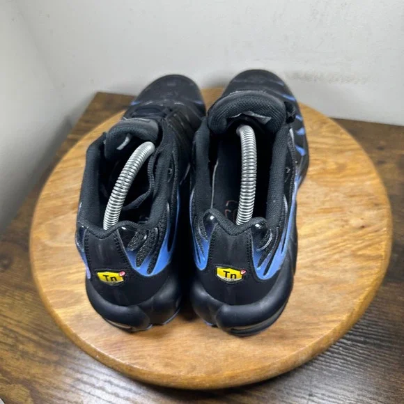 Nike Air Max Plus TN Black University Blue Mens Sneakers DM0032-005 Size 9